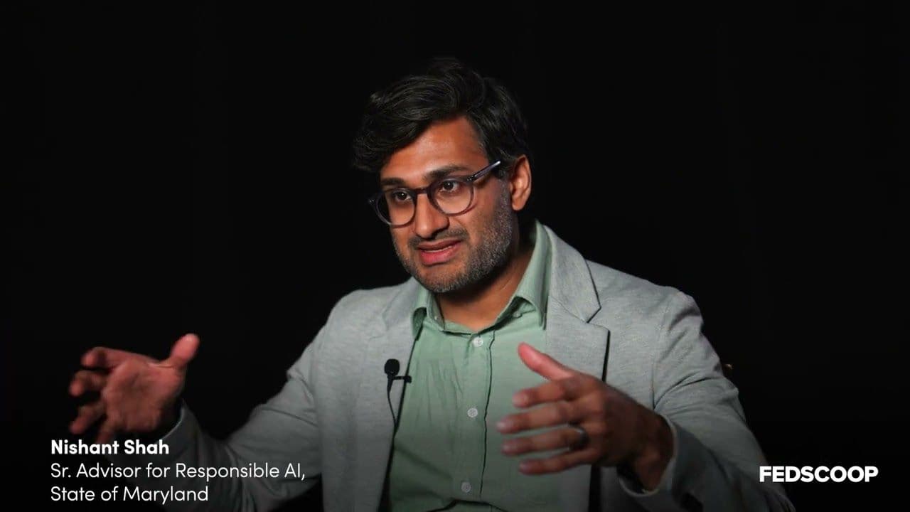 Maryland’s Nishant Shah on practical Al applications in government